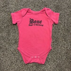 Bones Thugs & Harmony R&B Pink Baby Onesie 90’s Vintage